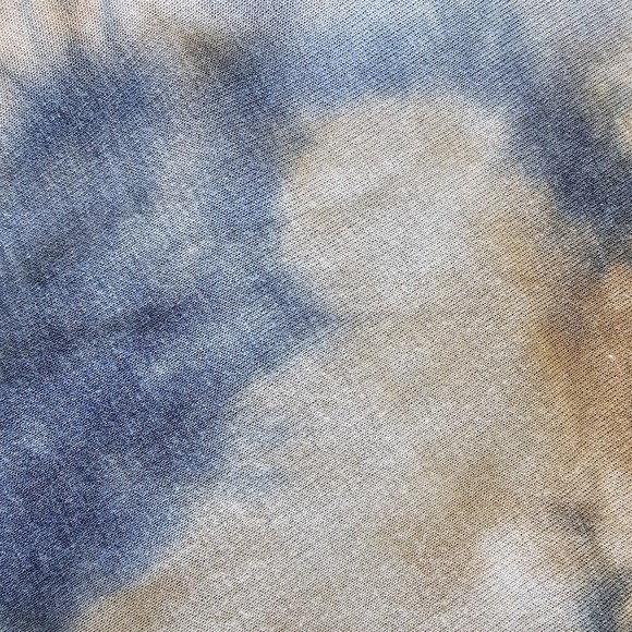 Ashley Stewart New With Tags Tie Dye Women's Dress Size 22 / 24 W Tan Blue, Grey - Picture 5 of 16